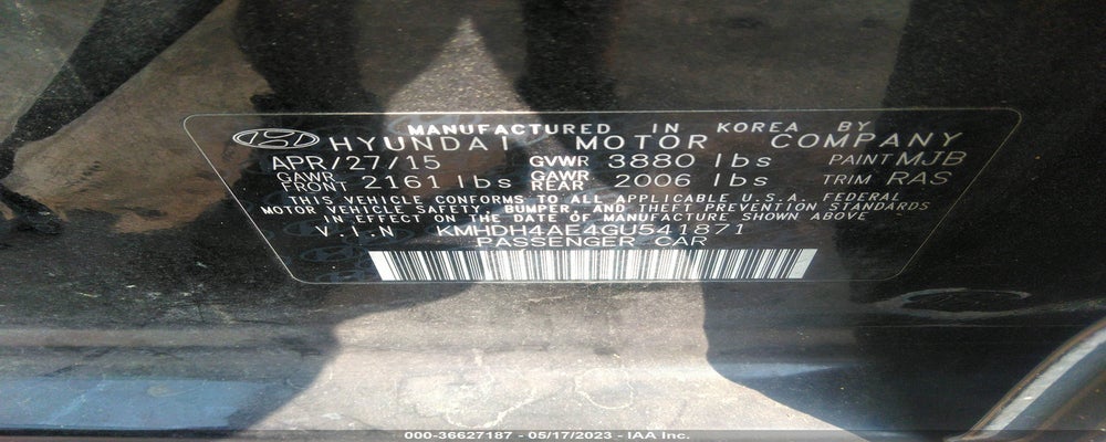 KMHDH4AE4GU541871 2016 HYUNDAI ELANTRA photo no. 9