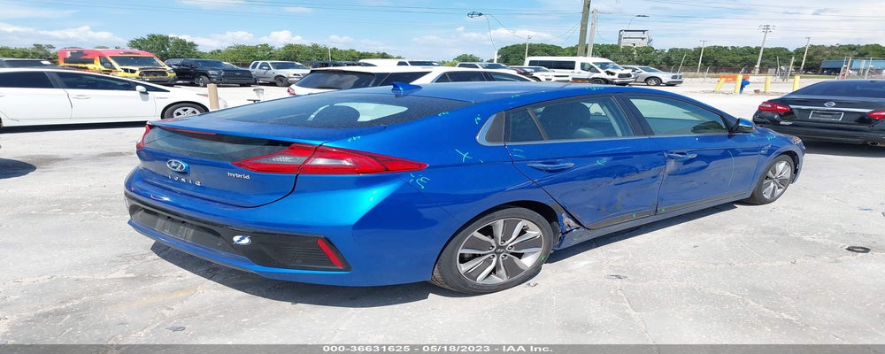KMHC05LC0JU077456 2018 HYUNDAI IONIQ photo no. 4