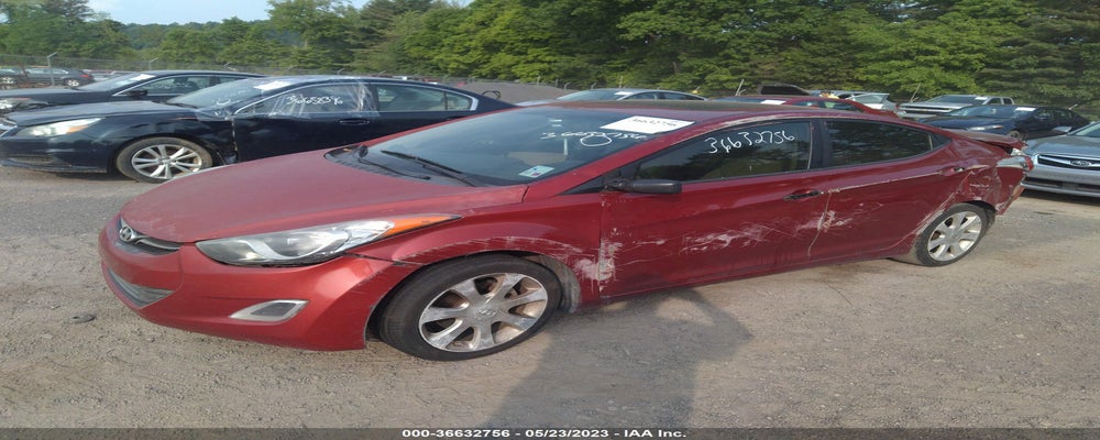 KMHDH4AE3CU348122 2012 HYUNDAI ELANTRA photo no. 2