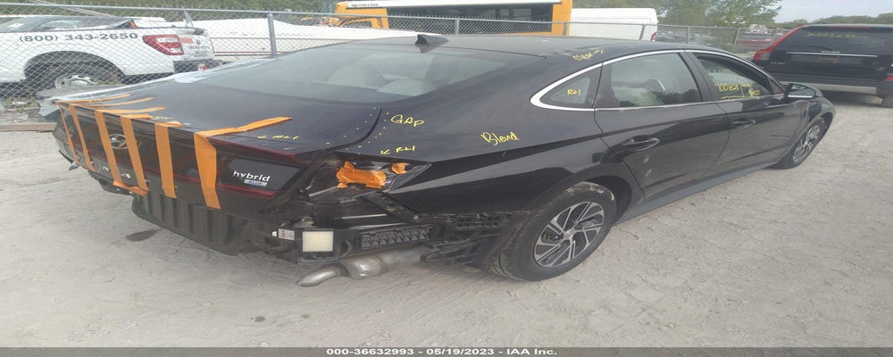 KMHL24JJ8MA021423 2021 HYUNDAI SONATA HYBRID photo no. 4