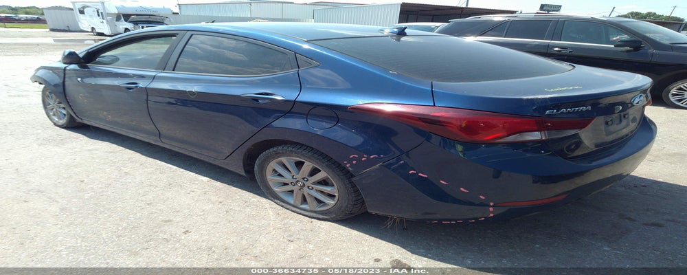 5NPDH4AE9GH750456 2016 HYUNDAI ELANTRA photo no. 3