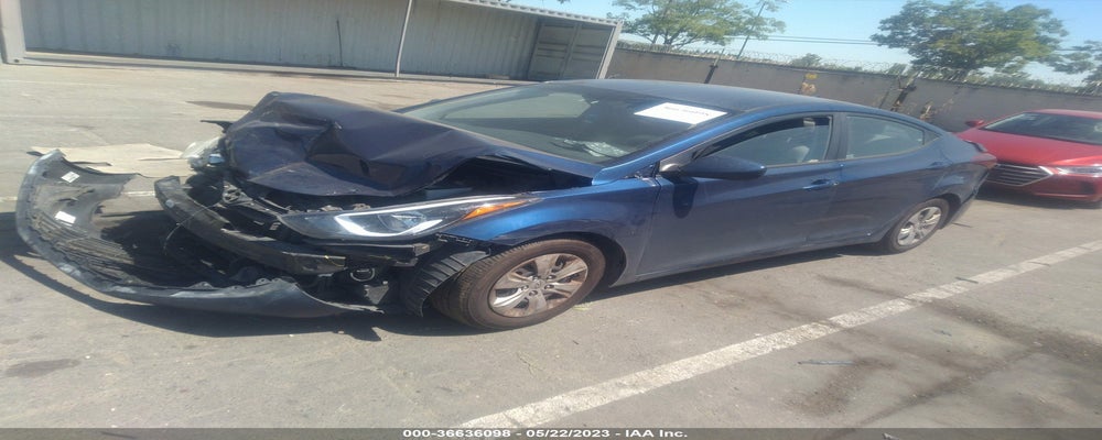 5NPDH4AE4GH697682 2016 HYUNDAI ELANTRA photo no. 2