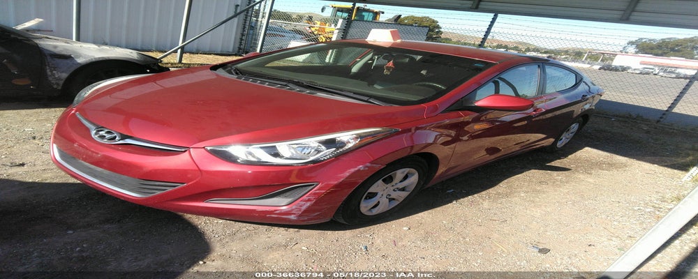 5NPDH4AE8GH702494 2016 HYUNDAI ELANTRA photo no. 2