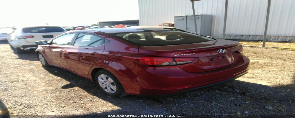 5NPDH4AE8GH702494 2016 HYUNDAI ELANTRA photo no. 3