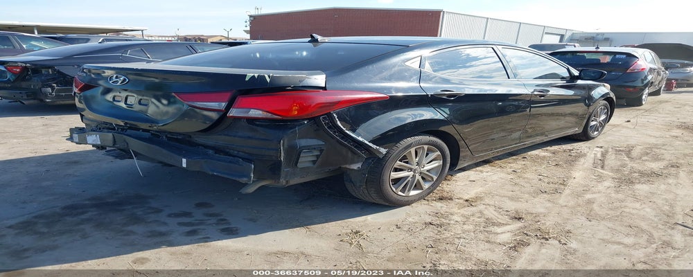 KMHDH4AEXEU074601 2014 HYUNDAI ELANTRA photo no. 4