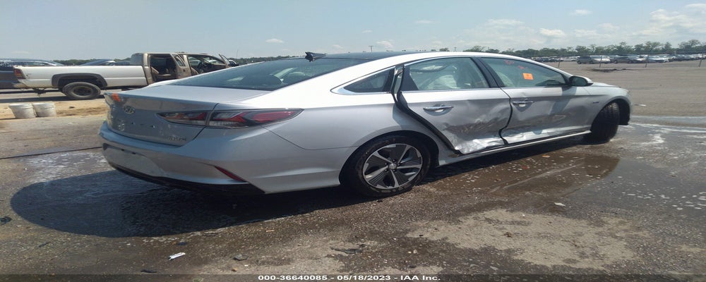 KMHE34L37KA084983 2019 HYUNDAI SONATA HYBRID photo no. 4