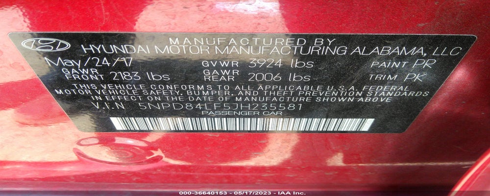 5NPD84LF5JH235581 2018 HYUNDAI ELANTRA photo no. 9