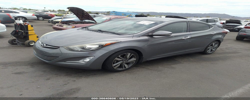 5NPDH4AE6EH473181 2014 HYUNDAI ELANTRA photo no. 2