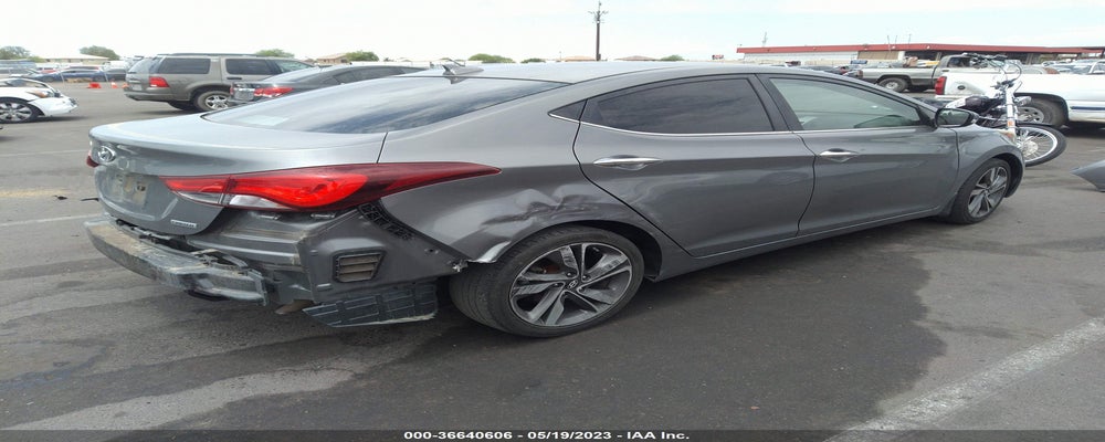 5NPDH4AE6EH473181 2014 HYUNDAI ELANTRA photo no. 4