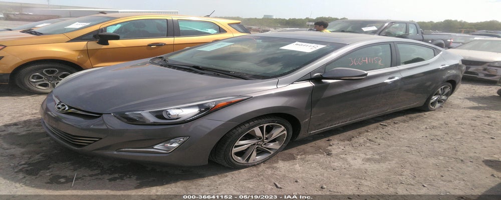 5NPDH4AE9EH504326 2014 HYUNDAI ELANTRA photo no. 2