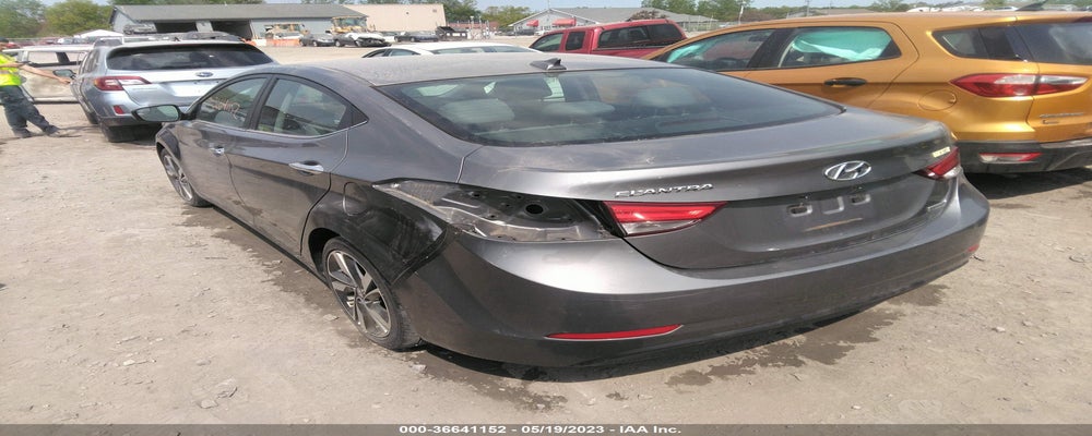 5NPDH4AE9EH504326 2014 HYUNDAI ELANTRA photo no. 3