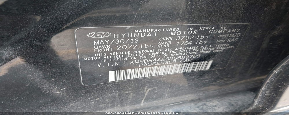 KMHDH4AE0DU889789 2013 HYUNDAI ELANTRA photo no. 9