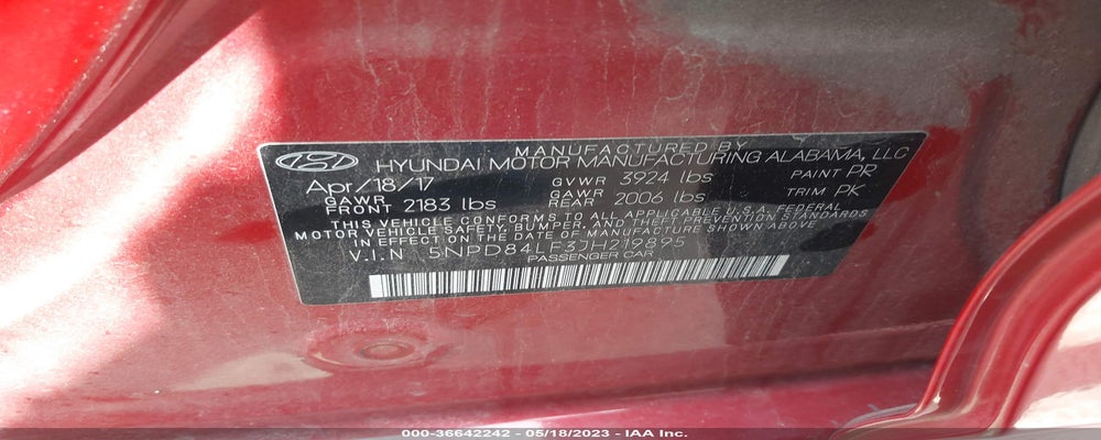 5NPD84LF3JH219895 2018 HYUNDAI ELANTRA photo no. 9