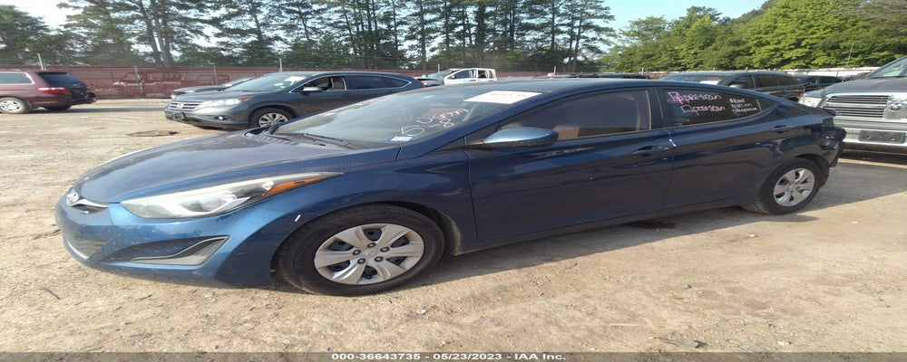 5NPDH4AE8GH742557 2016 HYUNDAI ELANTRA photo no. 2