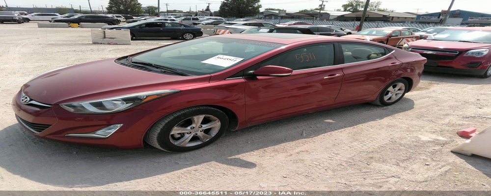 5NPDH4AE0GH672035 2016 HYUNDAI ELANTRA photo no. 2