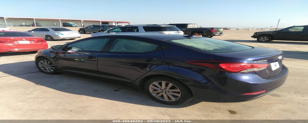 5NPDH4AE0EH498707 2014 HYUNDAI ELANTRA photo no. 3