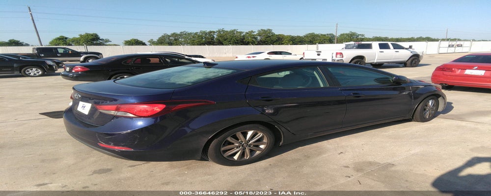 5NPDH4AE0EH498707 2014 HYUNDAI ELANTRA photo no. 4