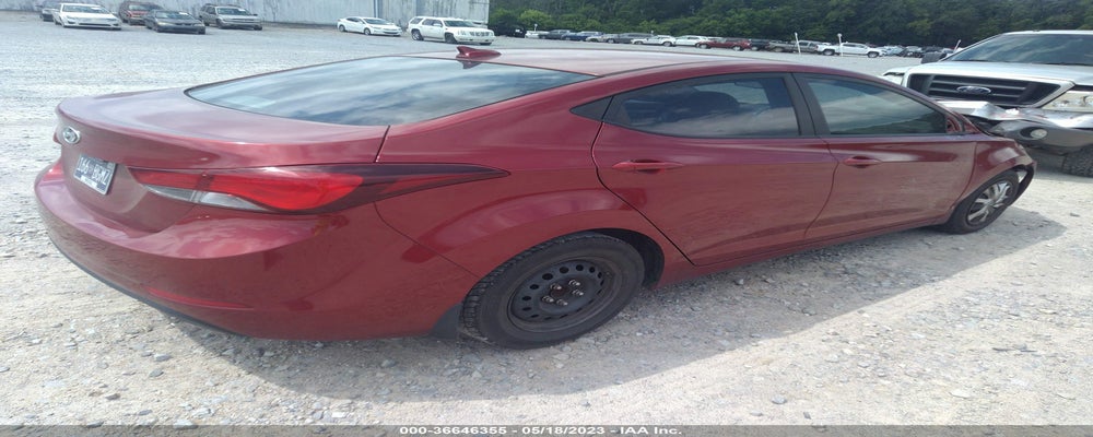 5NPDH4AE7GH798196 2016 HYUNDAI ELANTRA photo no. 4