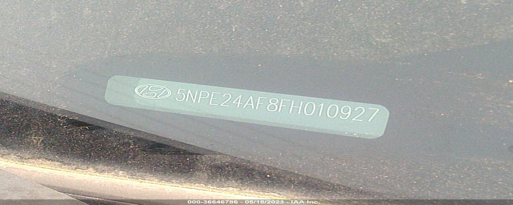 5NPE24AF8FH010927 2015 HYUNDAI SONATA photo no. 9