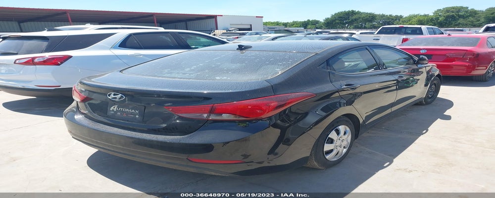 5NPDH4AE0GH744027 2016 HYUNDAI ELANTRA photo no. 4