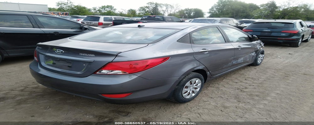 KMHCT4AEXFU925145 2015 HYUNDAI ACCENT photo no. 4