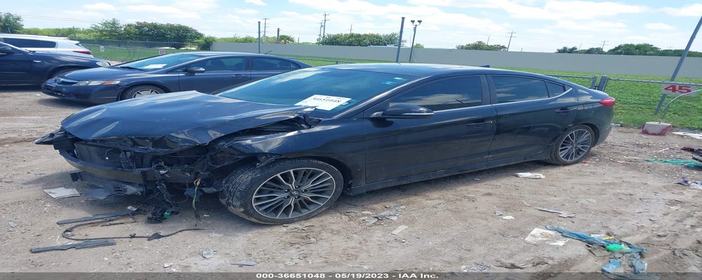 KMHD04LB7JU527853 2018 HYUNDAI ELANTRA photo no. 2