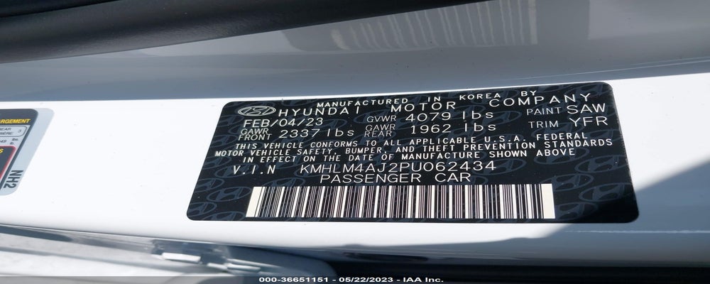 KMHLM4AJ2PU062434 2023 HYUNDAI ELANTRA HYBRID photo no. 9
