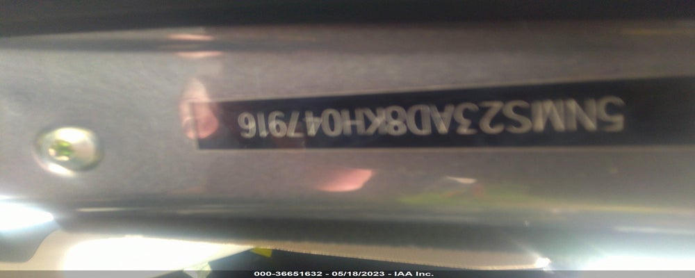 5NMS23AD8KH047916 2019 HYUNDAI SANTA FE photo no. 9