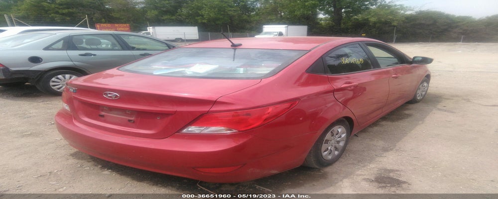 KMHCT4AE1HU334463 2017 HYUNDAI ACCENT photo no. 4