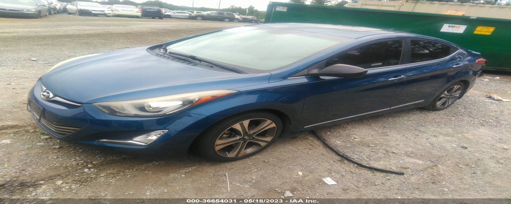 KMHDH4AH2FU391350 2015 HYUNDAI ELANTRA photo no. 2