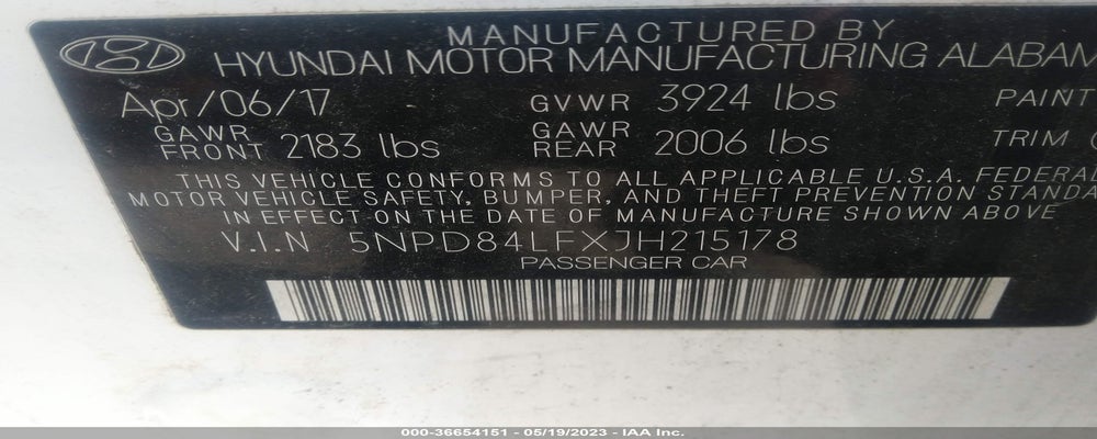5NPD84LFXJH215178 2018 HYUNDAI ELANTRA photo no. 9