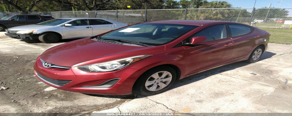 5NPDH4AEXGH744097 2016 HYUNDAI ELANTRA photo no. 2