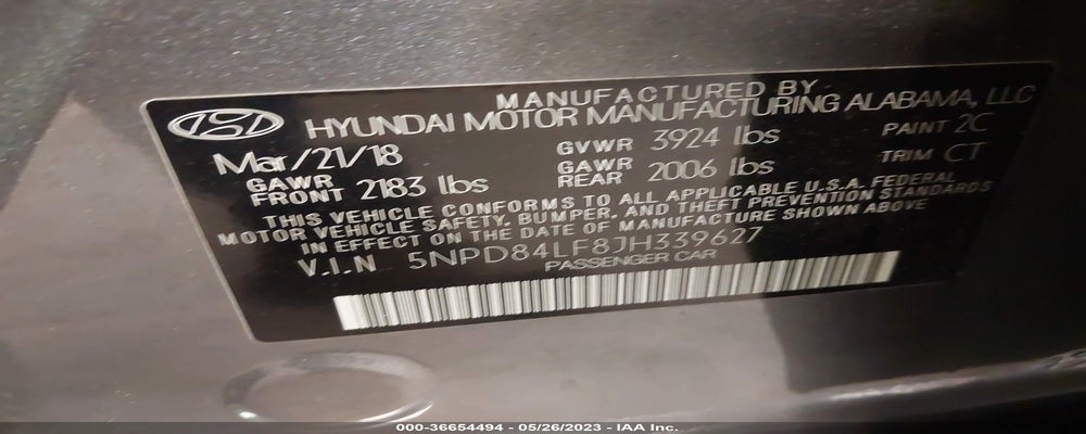 5NPD84LF8JH339627 2018 HYUNDAI ELANTRA photo no. 9