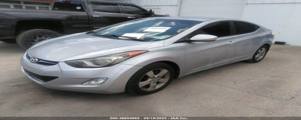 5NPDH4AEXCH097937 2012 HYUNDAI ELANTRA photo no. 2