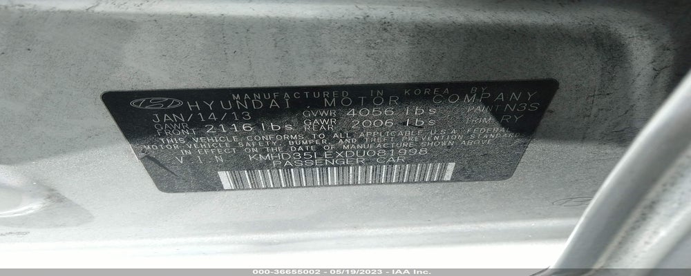 KMHD35LEXDU081998 2013 HYUNDAI ELANTRA GT photo no. 9