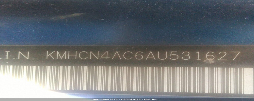 KMHCN4AC6AU531627 2010 HYUNDAI ACCENT photo no. 9