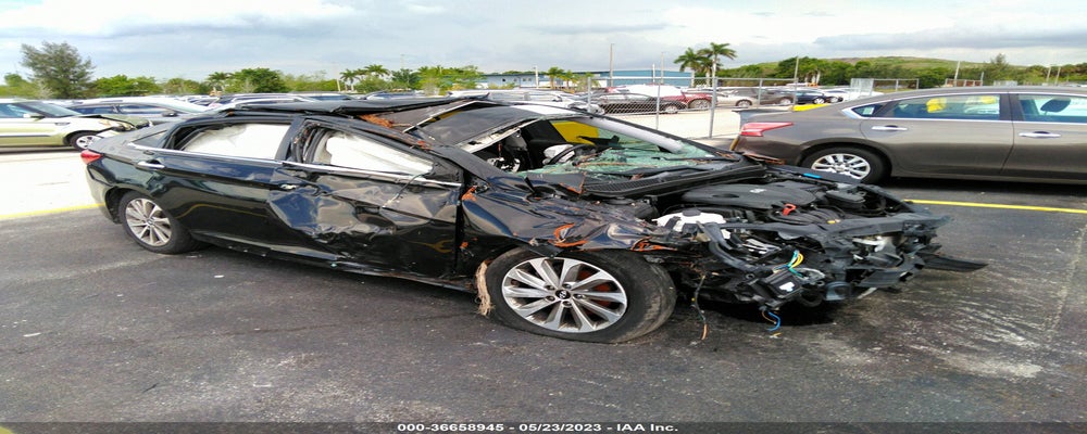5NPEC4ACXEH816592 2014 HYUNDAI SONATA photo no. 2