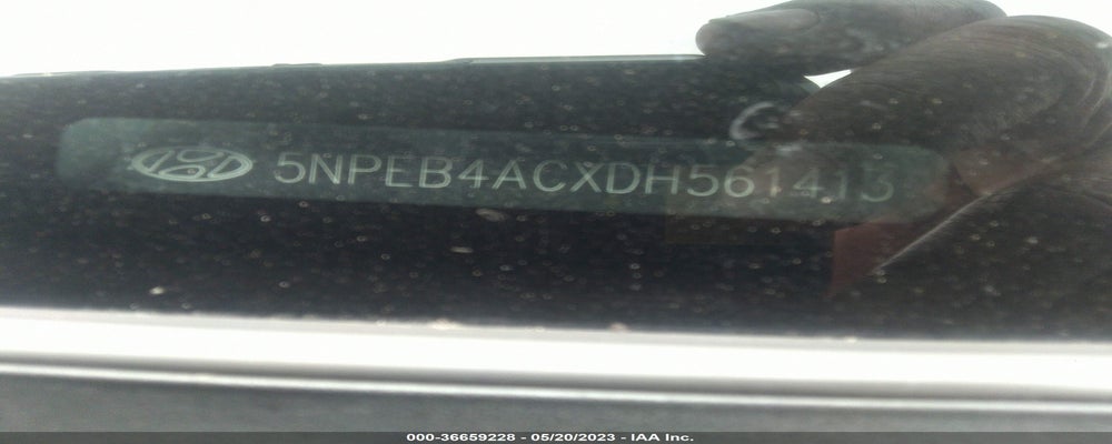 5NPEB4ACXDH561413 2013 HYUNDAI SONATA photo no. 9