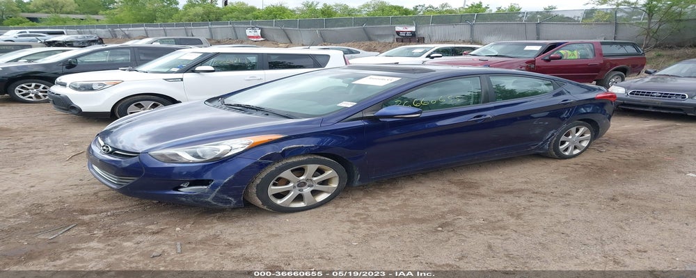 5NPDH4AEXCH133478 2012 HYUNDAI ELANTRA photo no. 2
