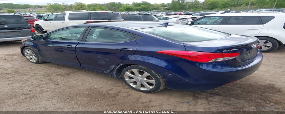 5NPDH4AEXCH133478 2012 HYUNDAI ELANTRA photo no. 3