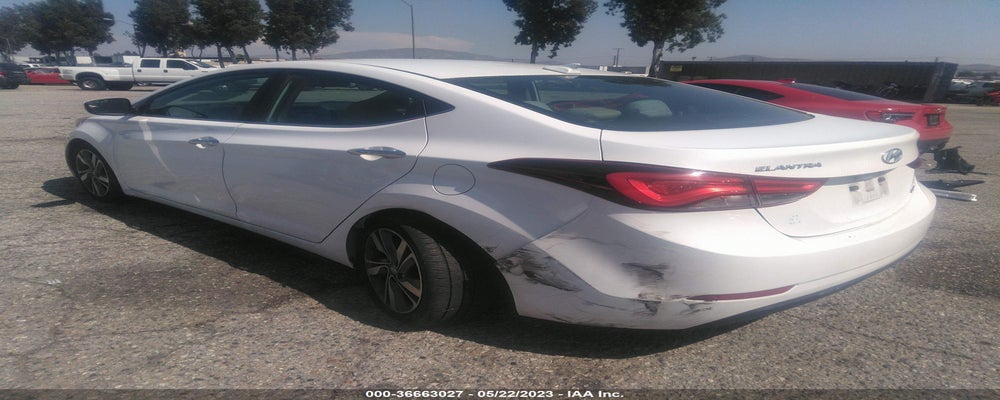 5NPDH4AE2EH485439 2014 HYUNDAI ELANTRA photo no. 3
