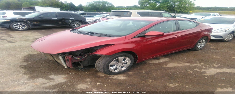 5NPDH4AE5GH706678 2016 HYUNDAI ELANTRA photo no. 2