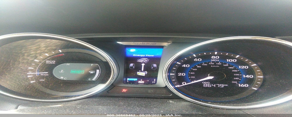 KMHEC4A49DA051093 2013 HYUNDAI SONATA HYBRID photo no. 7