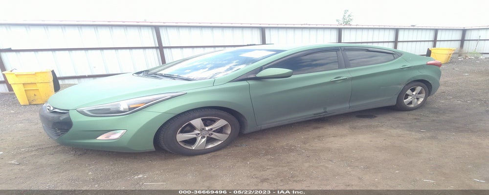 5NPDH4AE6CH112790 2012 HYUNDAI ELANTRA photo no. 2