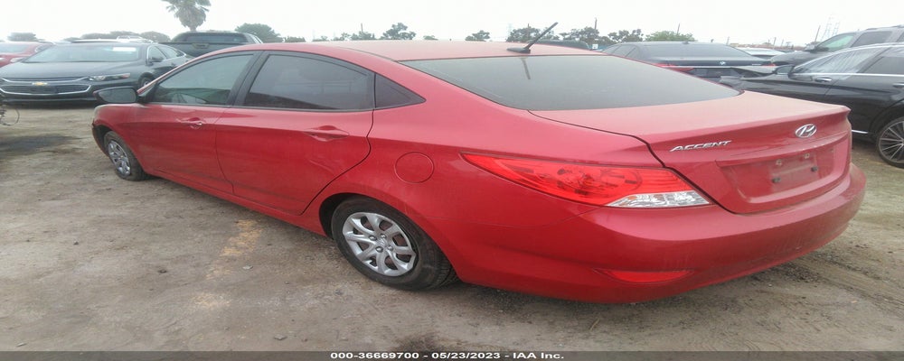KMHCT4AE1EU657553 2014 HYUNDAI ACCENT photo no. 3