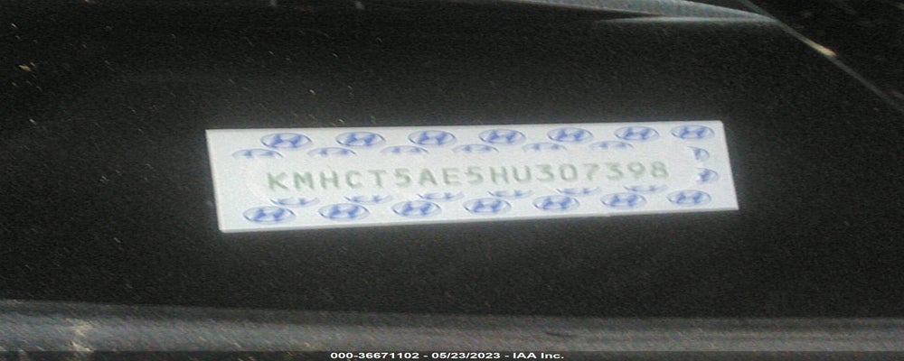 KMHCT5AE5HU307398 2017 HYUNDAI ACCENT photo no. 9