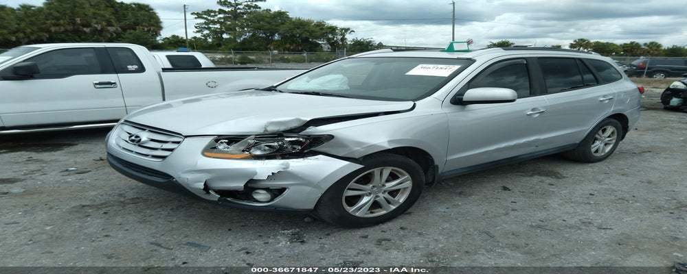 5XYZK4AG7BG054705 2011 HYUNDAI SANTA FE photo no. 2