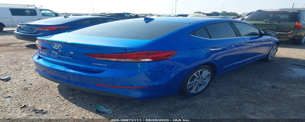 KMHD84LF1HU065814 2017 HYUNDAI ELANTRA photo no. 4