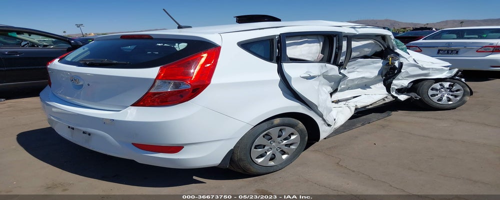 KMHCT5AE1HU335490 2017 HYUNDAI ACCENT photo no. 4