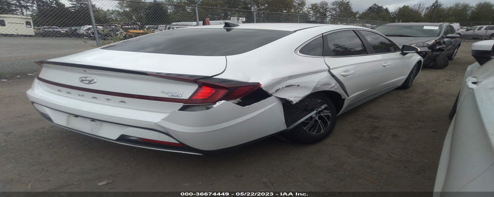KMHL24JJ9NA041567 2022 HYUNDAI SONATA HYBRID photo no. 4